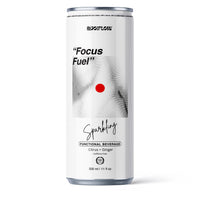 "Focus Fuel" Sparkling Beverage (Citrus+Ginger)