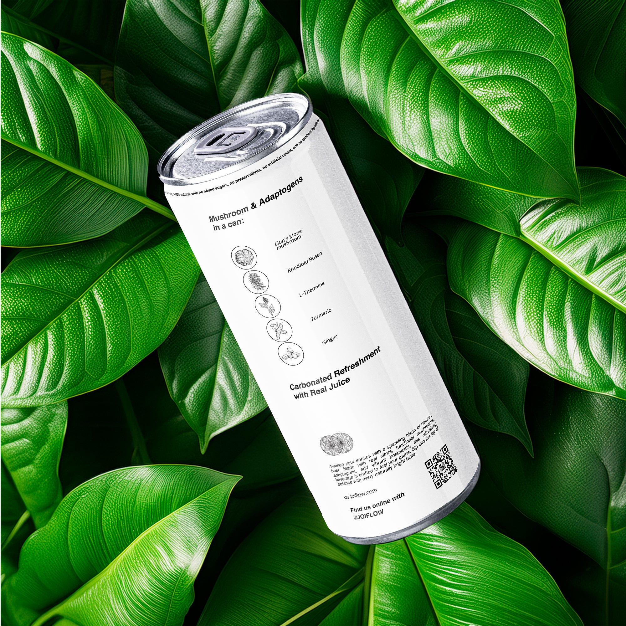 "Focus Fuel" Sparkling Beverage (Citrus+Ginger)